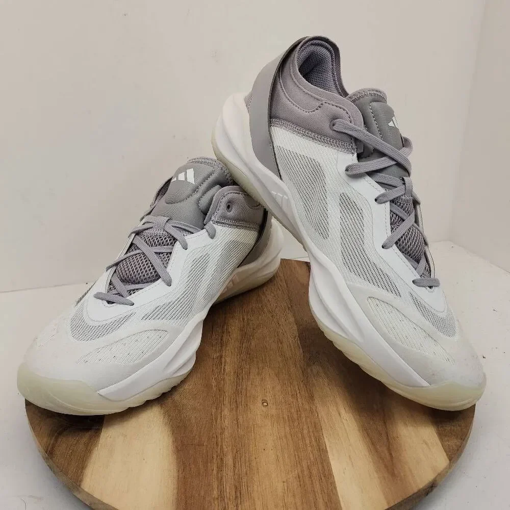 Size 11 - adidas Adizero Select 2.0 Low Cloud White Glory Grey